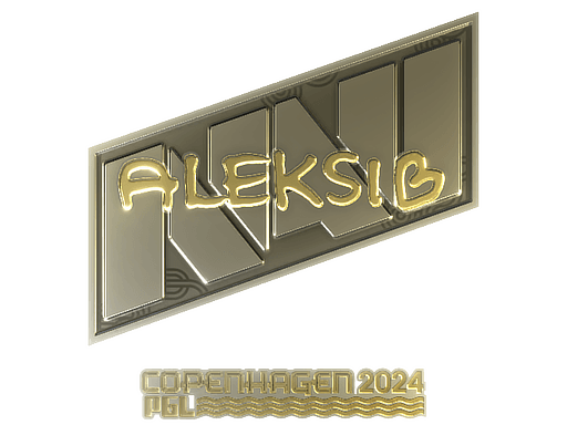 Samolepka (Aleksib zlatá PGL Copenhagen 2024)
