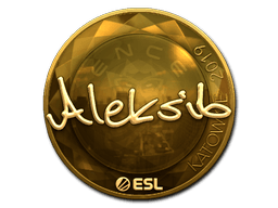 Samolepka (Aleksib zlatá Katowice 2019)