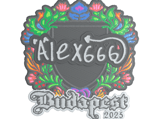 Adesivo (alex666 Ricamato Budapest 2025)