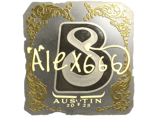 Adesivo (alex666 Oro Austin 2025)