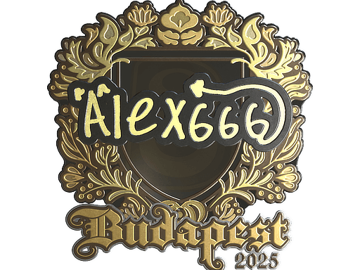 Adesivo (alex666 Oro Budapest 2025)