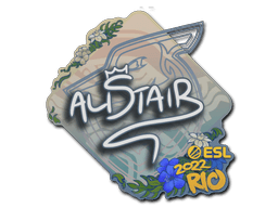 Klistermærke (aliStair Rio 2022)