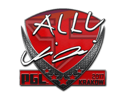 Samolepka (allu Krakow 2017)
