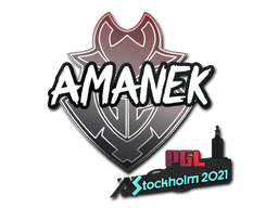 Samolepka (AMANEK PGL Stockholm 2021)