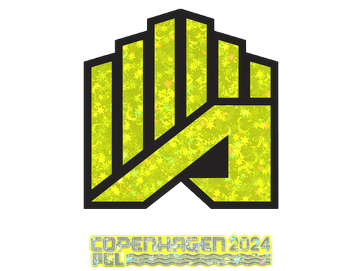 Klistermærke (AMKAL ESPORTS glitter Copenhagen 2024)