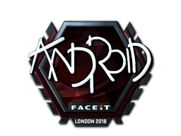 Aufkleber (ANDROID Glanz London 2018)