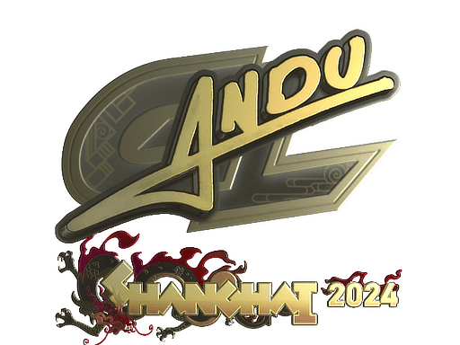 Samolepka (aNdu zlatá Perfect World Shanghai 2024)
