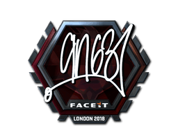 Klistermærke (ANGE1 folie London 2018)