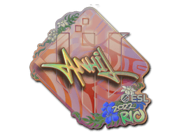 Klistermærke (ANNIHILATION holo Rio 2022)