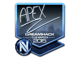 Klistermærke (apEX folie Cluj-Napoca 2015)