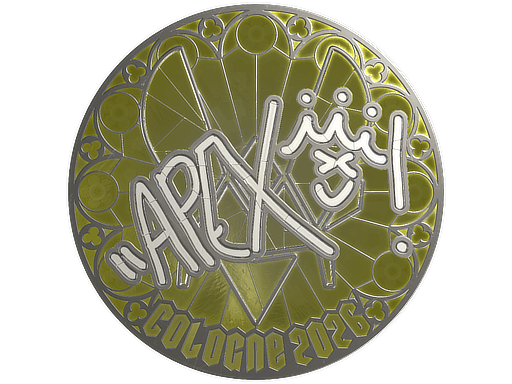 Klistermærke (apEX folie Cologne 2026)