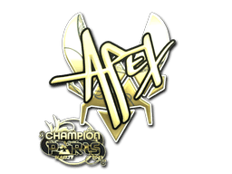 Adesivo (apEX Oro, Campione Parigi 2023)