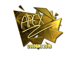 Adesivo (apEX Oro Cologne 2016)