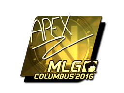 Adesivo (apEX Oro MLG Columbus 2016)