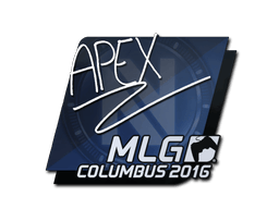 Adesivo (apEX MLG Columbus 2016)