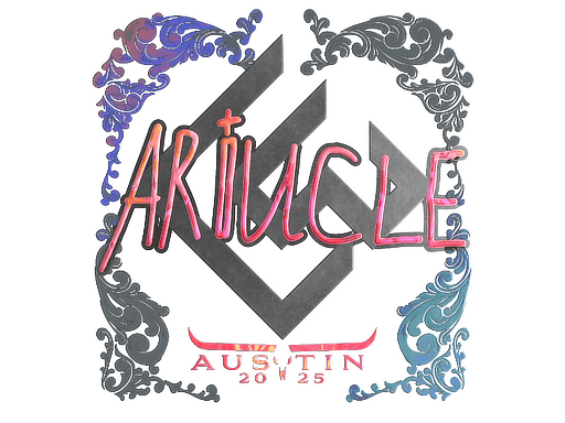 สติกเกอร์ (Ariucle โฮโล Austin 2025)