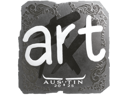 Klistermærke (arT folie Austin 2025)