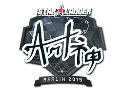 Klistermærke (arT folie Berlin 2019)