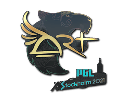 Klistermærke (arT holo Stockholm 2021)