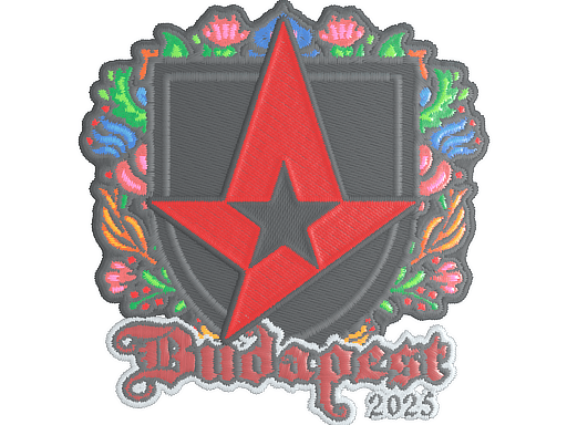Adesivo (Astralis Ricamato Budapest 2025)