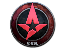 Klistermærke (Astralis folie Katowice 2019)