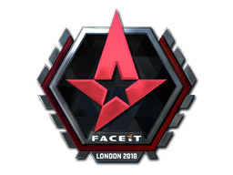 Klistermærke (Astralis folie London 2018)