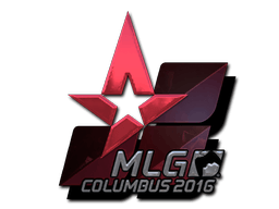 Klistermærke (Astralis folie MLG Columbus 2016)