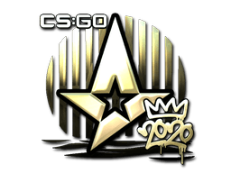 Samolepka (Astralis zlatá Regionální soutěže 2020)