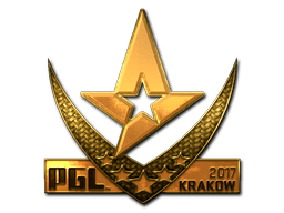 Samolepka (Astralis zlatá Krakow 2017)