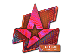 Klistermærke (Astralis holo Atlanta 2017)