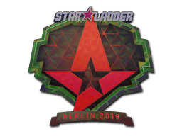 Klistermærke (Astralis holo Berlin 2019)