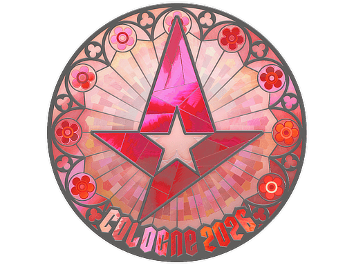 Klistermærke (Astralis holo Cologne 2026)