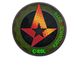 Klistermærke (Astralis holo Katowice 2019)