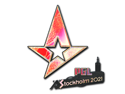 Klistermærke (Astralis holo Stockholm 2021)