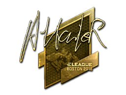 Aufkleber (Attacker Gold Boston 2018)
