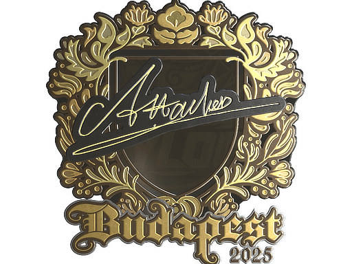 Aufkleber (Attacker Gold Budapest 2025)