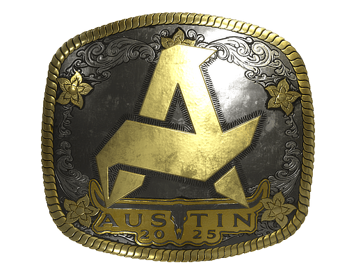Klistermærke (Aurora guld Austin 2025)