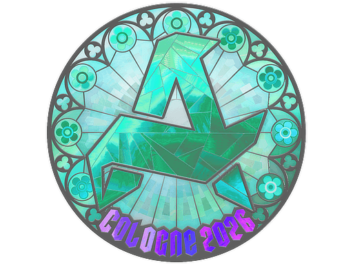 Klistermærke (Aurora holo Cologne 2026)