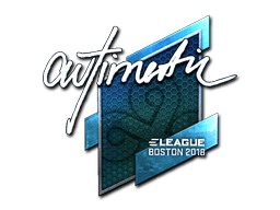 Klistermærke (autimatic folie Boston 2018)