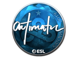 Klistermærke (autimatic folie Katowice 2019)