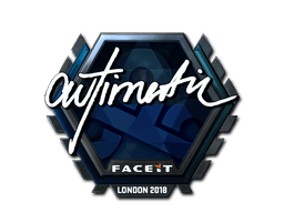 Klistermærke (autimatic folie London 2018)