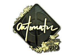 Samolepka (autimatic zlatá IEM Rio 2022)