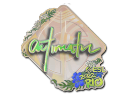 Klistermærke (autimatic holo Rio 2022)