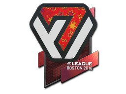 Klistermærke (Avangar holo Boston 2018)