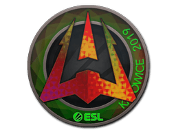 Klistermærke (Avangar holo Katowice 2019)