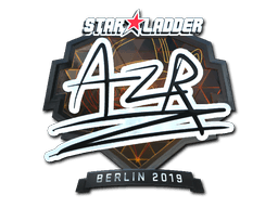 Klistermærke (AZR folie Berlin 2019)