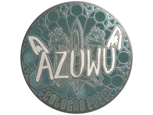 Klistermærke (AZUWU folie Cologne 2026)