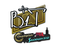 Samolepka (b1t PGL Stockholm 2021)