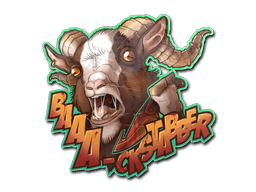 Samolepka (Baaa-ckstabber!)