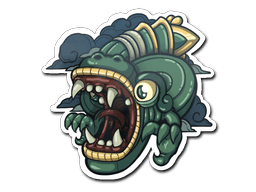 Samolepka (Baby Fire Serpent)